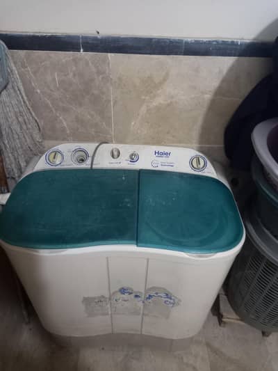 haier 8 kg  dryer not working motor change hogi. . .