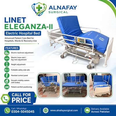 Hospital Electric Bed for ICU and Ward for Sale