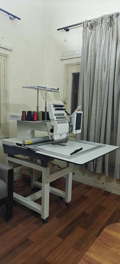 Single Head Digital Embroidery Machine