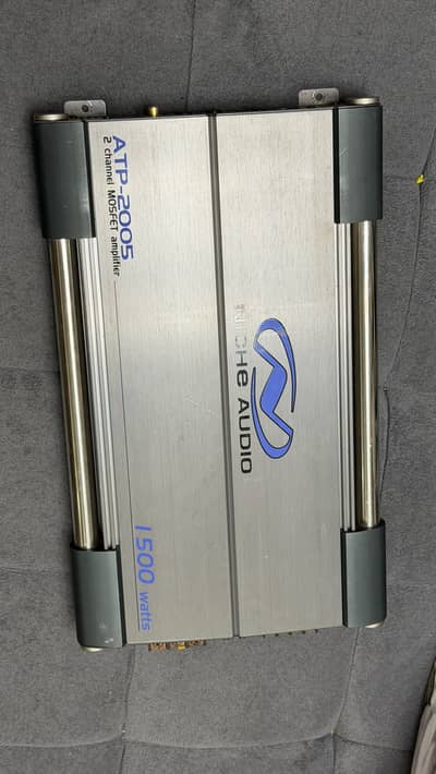 Niche Audio 2-Channel Amplifier – 1500 Watts For Sale