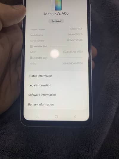 Samsung Mobile A06