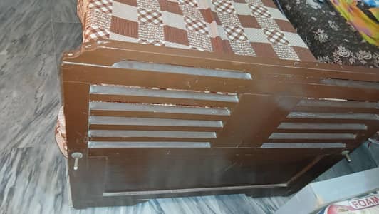 single bed , pure wood , neat and clean condition