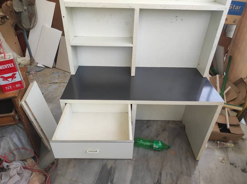 Study Table with Bookshelf & Storage 2