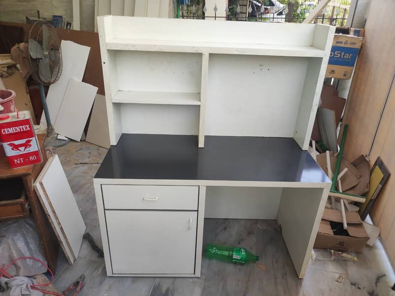 Study Table with Bookshelf & Storage 4