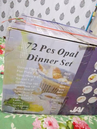 72 peces dinner set