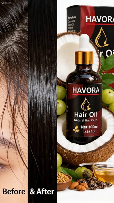 Havora hair Oil 100mL Grow Your Hair Faster Naturally