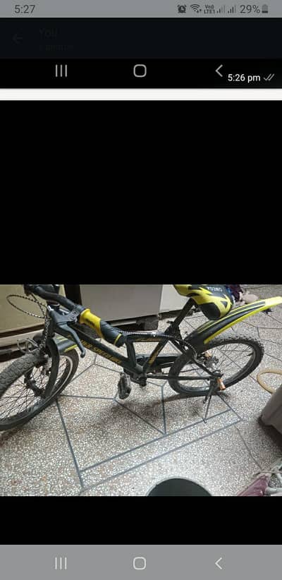 bicycle in good condition
