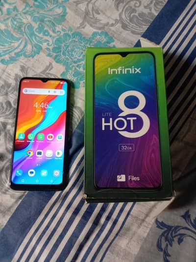 infinix Hot 8 2/32 dual sim PTA approve