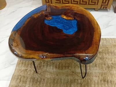 Epoxy coffee table