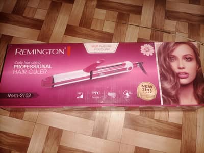 Remington Straightner  3 in 1. (Rem-2102) used like new