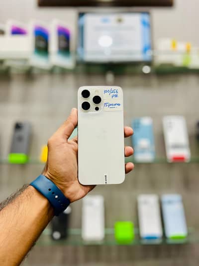 Iphone 15 pro max pta approved 256gb