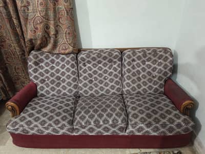 Sofa Set 7 seater with Table Full Set Contact 03213809186