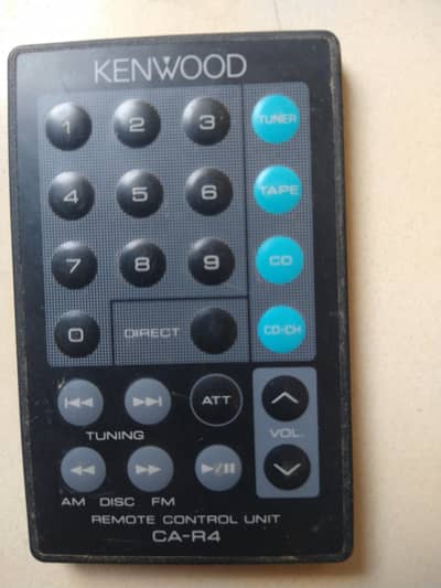 Original Kenwood CA-R4 Car Audio Remote Control - Made in Japan