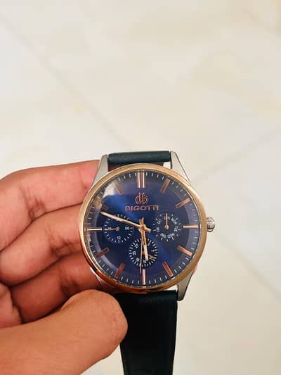 BIGOTTI Original Watch for Men – Excellent Condition - Box Pack
