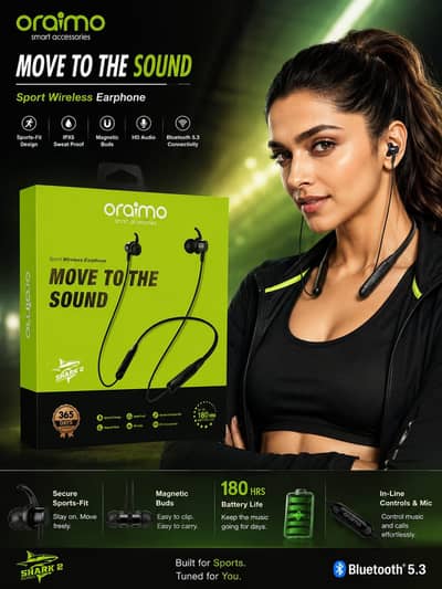 Oraimo High Quality Collar Earphones