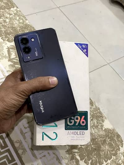 Infinix note 12 g96 8+8gb 128gb with box exchange possible 03150815779