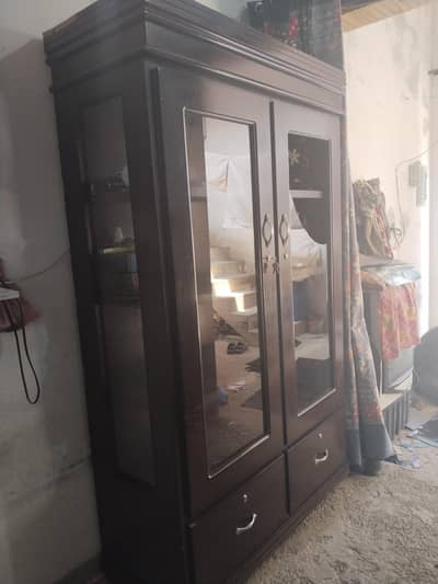 two door showcase for sale
