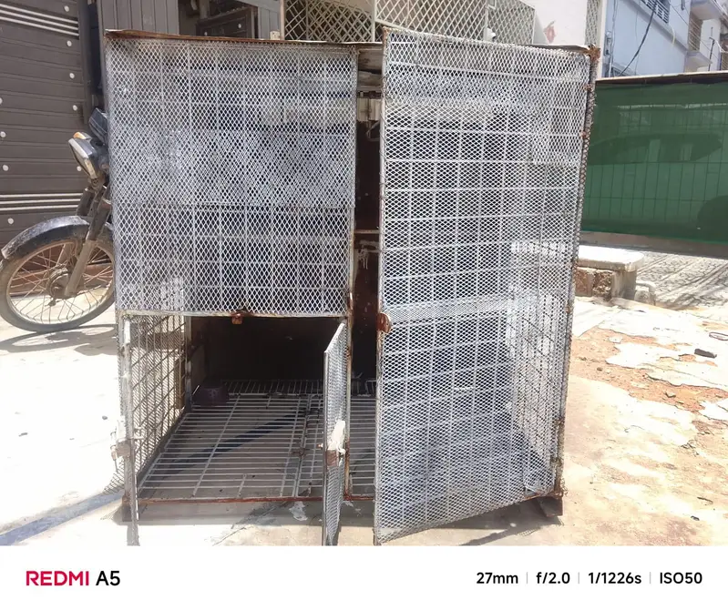 fully iron made cage for birds — photo 2