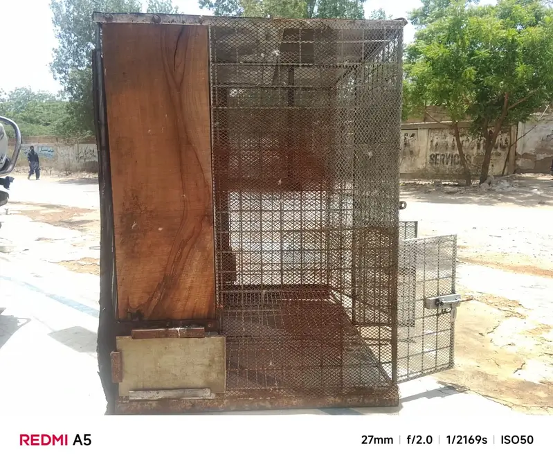 fully iron made cage for birds — photo 3