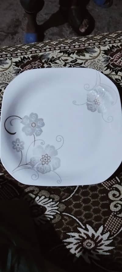 72 pcs marbal dinner set