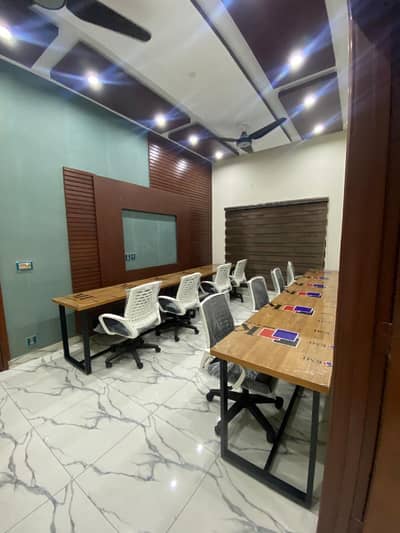 1000seq Ft Furnished Office With All Setup Office For Rent Hot Location Best For IT Call