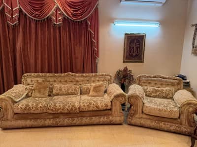 Just like brand new designer sofa set.