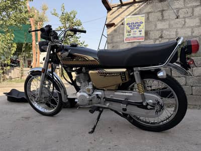 Honda Cg 125s Gold Edition