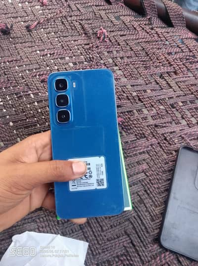 infinx hot60i 8+8 256 box charg 9 month warranty 100  oky