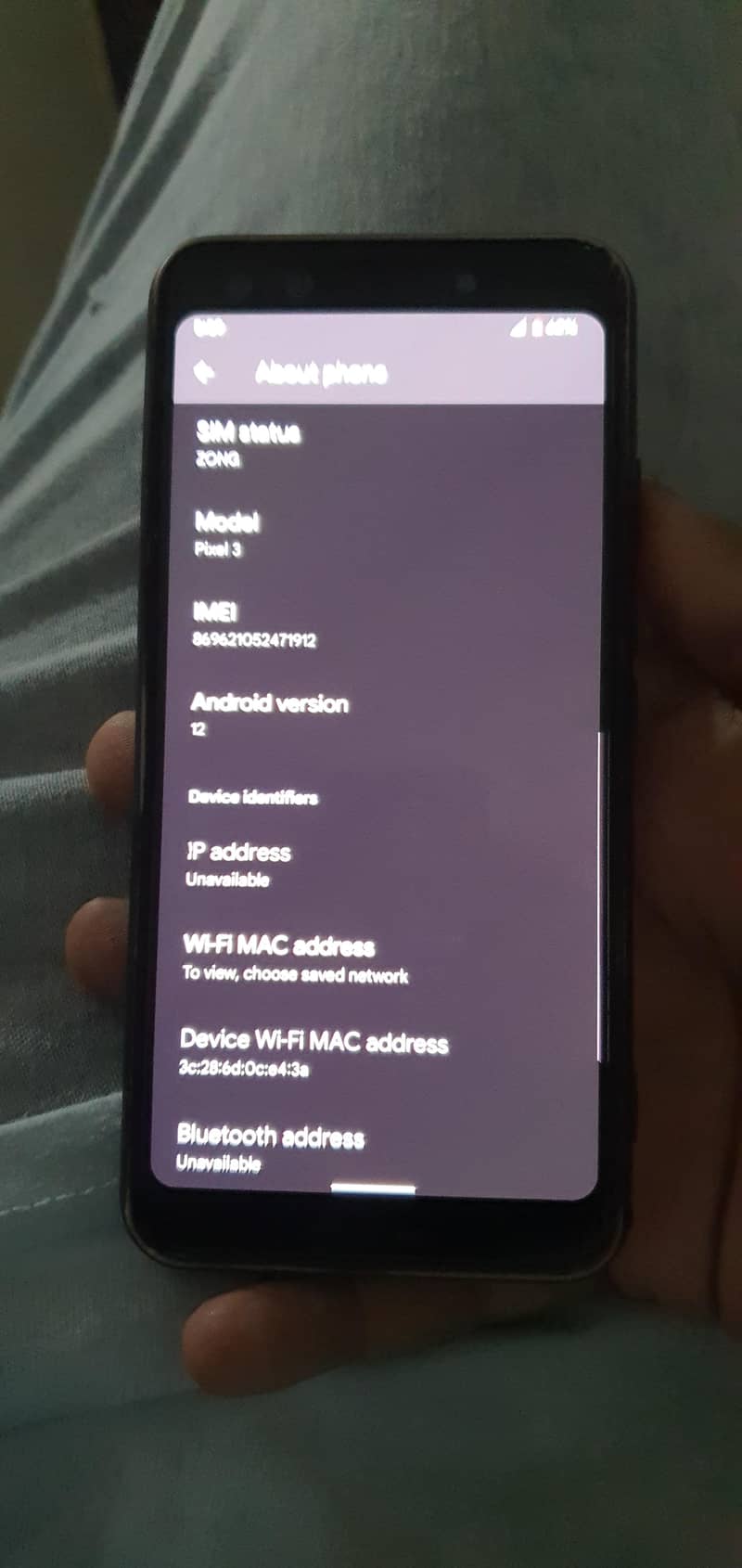 Google Pixel 3 0