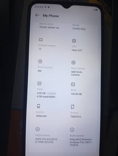 Tecno Spark 10C