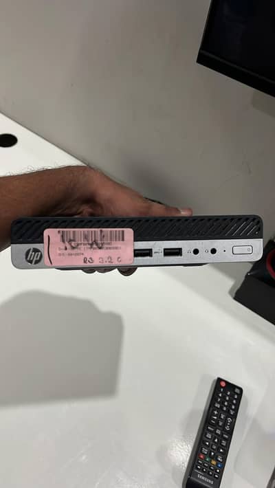 HP MINI PC RYZEN 3 PRO 2200GE / INTEL 120 GB / SK hynix 4GB RAM