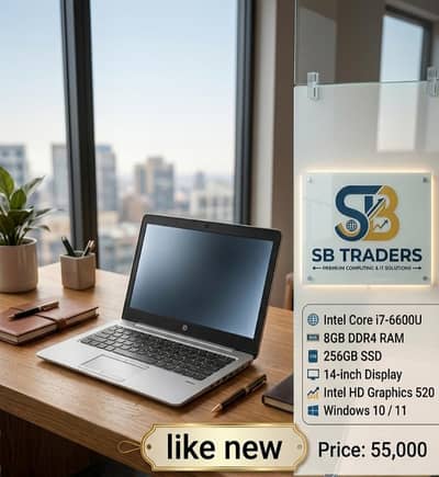 HP Laptop Core i7 (6th Gen) - Like New Condition
