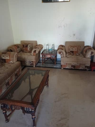 5 seater sofa set with dewan