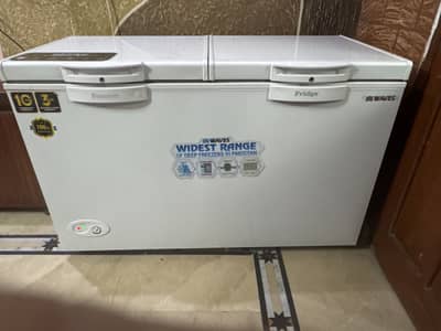Waves deep freezer and fridge || double door with excellent condition