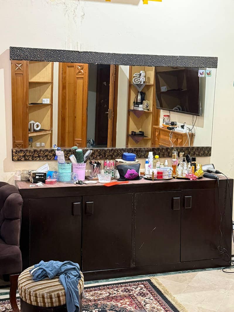 large bed side table ND dressing table 1