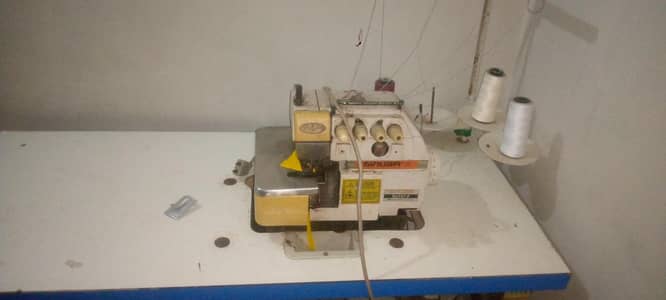 overlock and falat lock