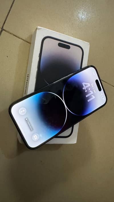 iPhone 14 pro NON PTA factory unlocked |256GB | 83% battery | with box