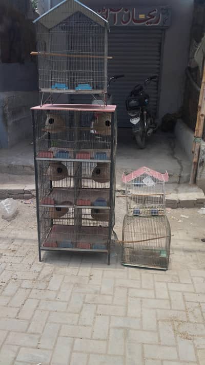 4 cages for sale
