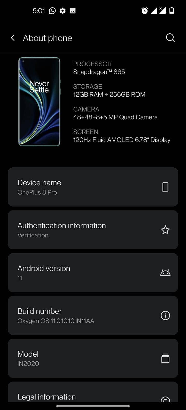 One Plus 8 0
