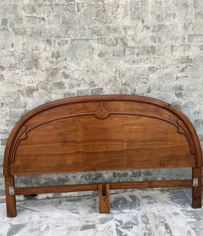 Vintage Solid Wood King Size Headboard / Bed Back