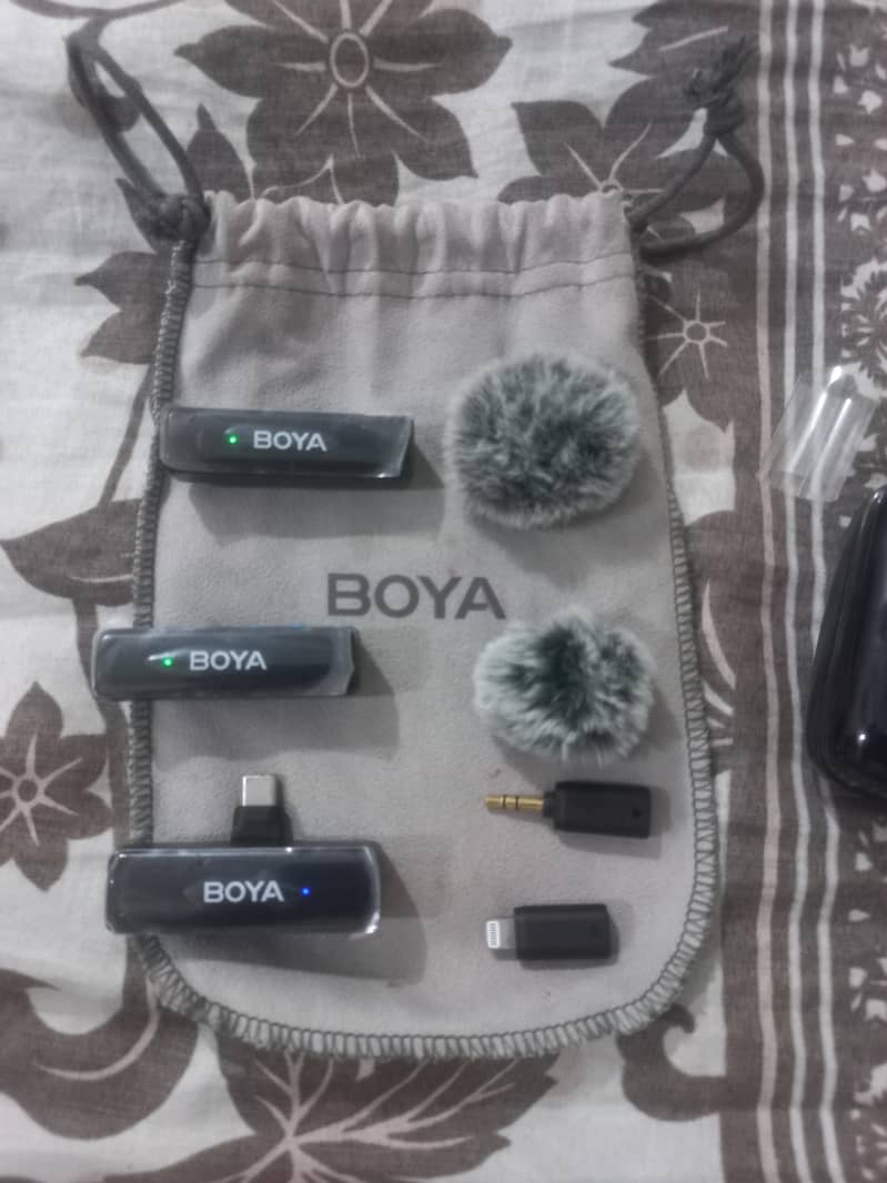 Boya wireless mic 3