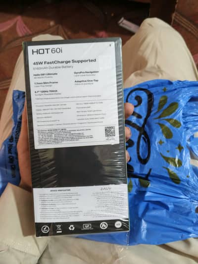 Infinix hot 60i 12 128 hai box pack