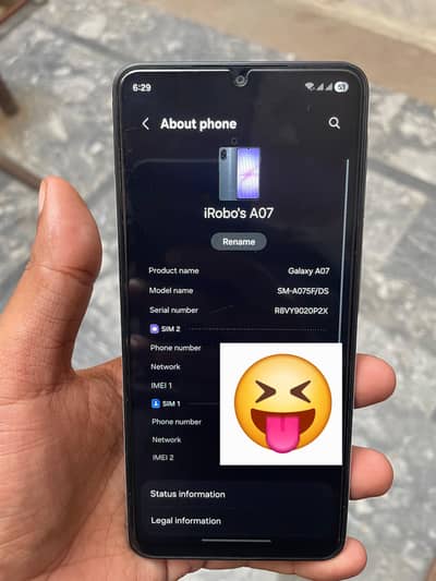 Samsung Mobile A07 6/128