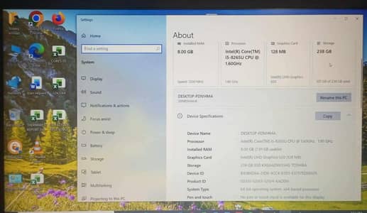 Lenovo Core i5 8th Generation