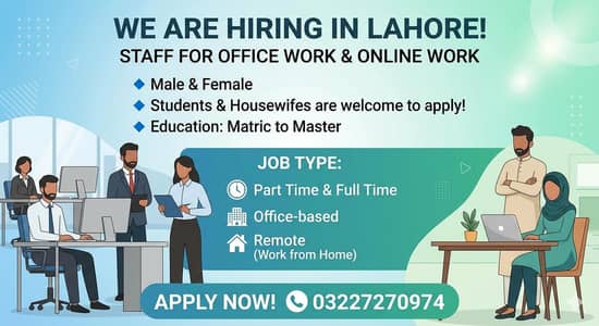 Good opportunity to build your career.