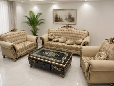 Luxury Sofa Set in new condition