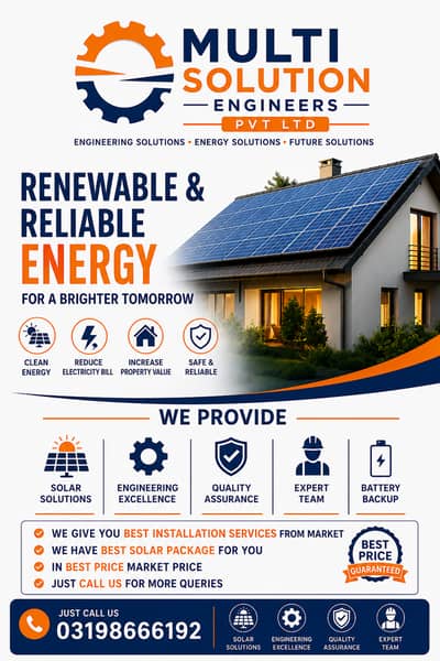 Solar System – Complete Energy Solution for Home & Business