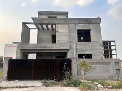 10-Marla Grey Structure House Available For Sale In Al Jalil Garden Society
