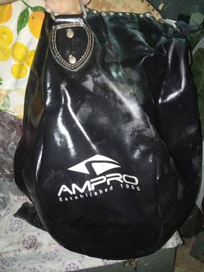 Ampro leather boxing bag