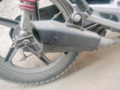 Silencer (Exhaust) of 150cc bike for sale